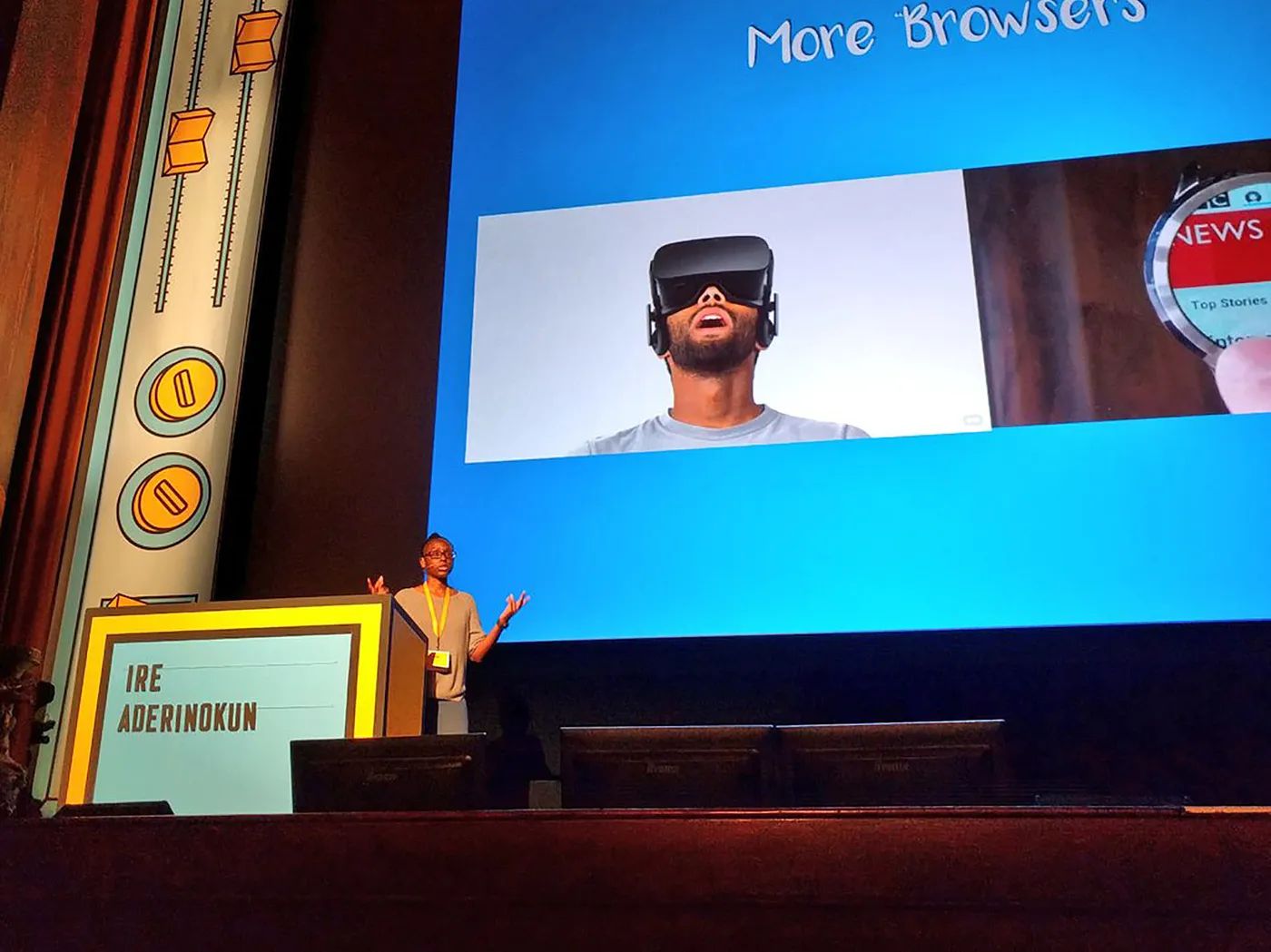 Me speaking at Fronteers in Amsterdam