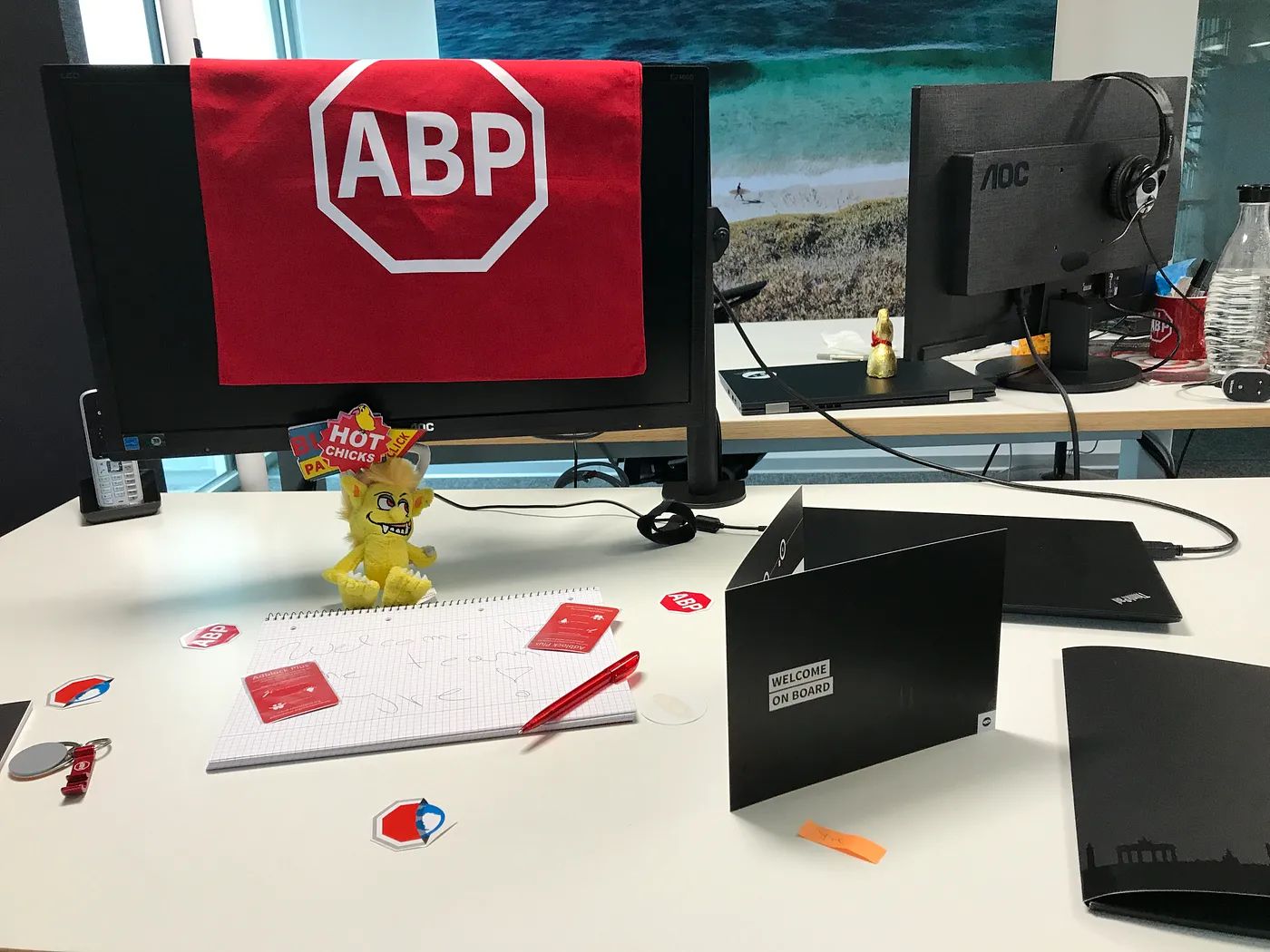 My first day at eyeo!