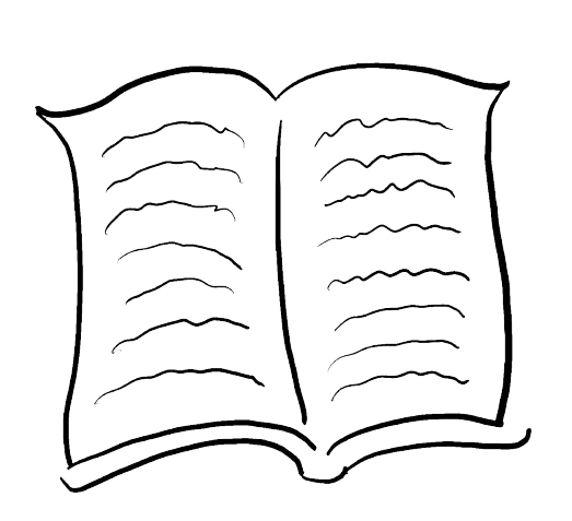 Illustration of a book